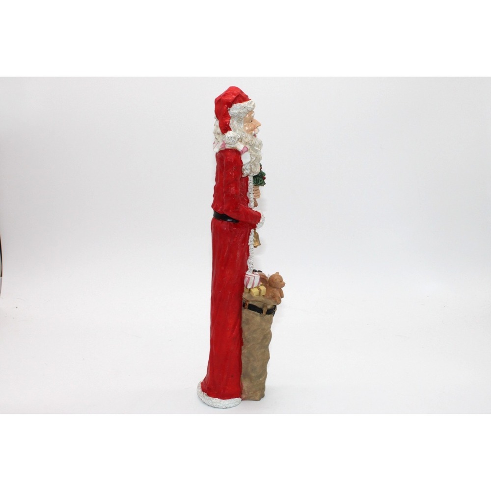 VTG 14" Pencil Santa w/Toy Bag 90s (Heavy 2.7 lbs) Wonderland Collectible - Picture 6 of 10